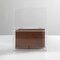 mDesign Plastic Home Office Storage Organizer Box with Hinged Lid